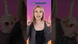 equipment - English Word of the Day