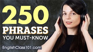 250 Phrases Every English Beginner Must Know
