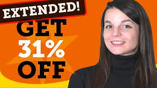 Last Chance to Learn English with 31% OFF!