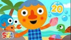 Counting Up To 20 | Sea Animals Kids Math Song with @NoodleAndPals | Super Simple Songs