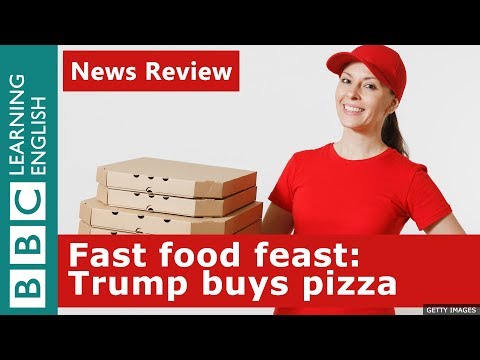 Trumps fast food feast: BBC News Review