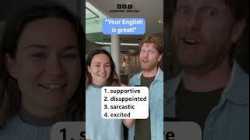 Neil and Georgie think your English is great! Or do they…? #shorts