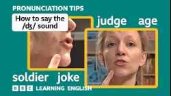 ? Voiced consonant /dʒ/ in 'judge', 'age' and 'soldier' - English Pronunciation Tips