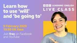 English Class: 'will' and 'be going to'