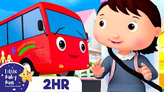 Ten Little Buses | Vehicle Song for Kids | Nursery Rhymes & Kids Songs