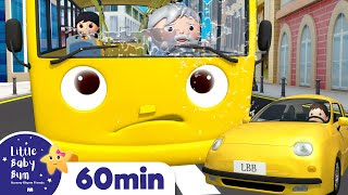 Wheels On The Bus Song - Yellow Bus | +More Nursery Rhymes | ABCs and 123s | Little Baby Bum