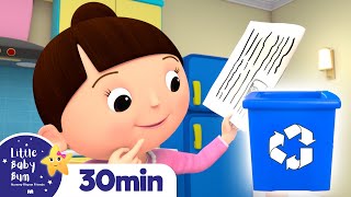 Recycling Song +More Nursery Rhymes and Kids Songs | Little Baby Bum