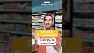 English at the supermarket #english #shorts