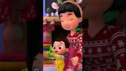 Mom Makes a Christmas Present for Max! ?❤️ #christmas #family #lbb