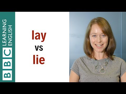 Lie vs Lay: English In A Minute