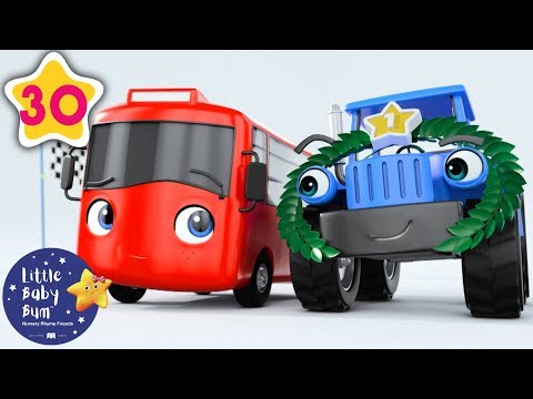 My Little Red Bus | Racing Buster | Go Buster | Baby Songs +More Nursery Rhymes | Little Baby Bum