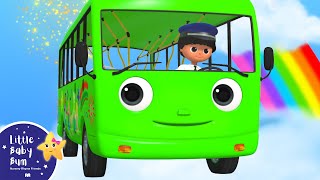 Color Bus Song | Little Baby Bum - New Nursery Rhymes for Kids