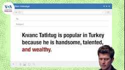 Everyday Grammar Video: A Popular Person in Turkey