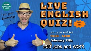 Live English Quiz #50