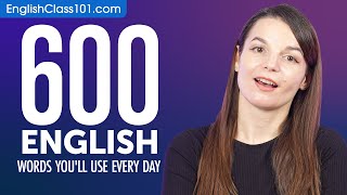600 English Words You'll Use Every Day - Basic Vocabulary #100