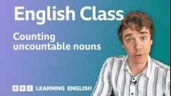 Counting uncountable nouns - Live English Class