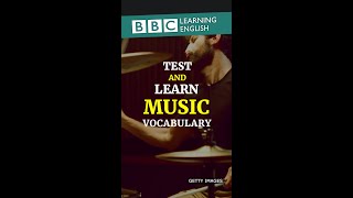 Test and learn music vocabulary