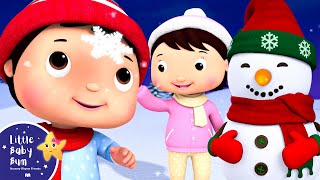 Snowman Lullaby - Baby Christmas | Little Baby Bum - Nursery Rhymes for Kids | Baby Song 123