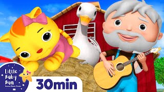 Old Macdonald Had a Farm Song | +More Nursery Rhymes & Kids Songs | ABCs and 123s | Little Baby Bum