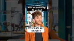 ?️ How to offer to pay in English #shorts