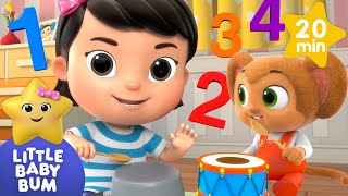 Baby Play Song! Tap the Drum | Little Baby Bum Nursery Rhymes - Baby Song Mix | Play Time!