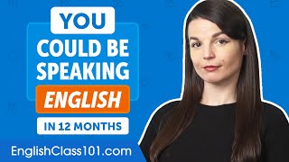 This is how you learn English in 12 months!