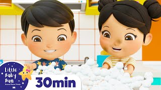 Wash Your Hands Song | +More Nursery Rhymes & Kids Songs | ABCs and 123s | Little Baby Bum