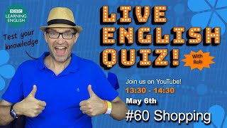 Live Friday Quiz #60 Shopping