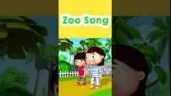 Zoo Song ?? #AnimalSongs #ZooAnimals #NurseryRhymes