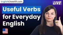 Useful Verbs for Everyday Life in English ??