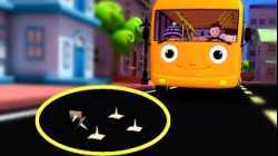 Wheels on the Bus Sing Along ?? Stay Safe on the Road | Little Baby Bum