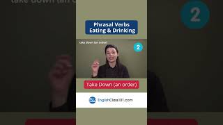 TAKE DOWN - Learn English Most Common Phrasal Verbs #shorts #english #englishclass101