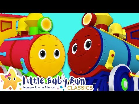 Learning Numbers With Trains - Little Baby Bum | Nursery Rhymes and Kids Songs | Baby Songs | LBB