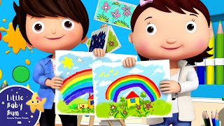 Painting And Drawing Song! | Little Baby Bum - Classic Nursery Rhymes for Kids
