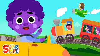 Vroom Vroom | Kids Vehicles Rock Song! | Super Simple Songs