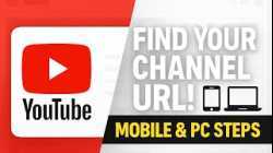 How to Find Your YouTube Channel URL Link (Mobile & PC) | Easy Step-by-Step Guide