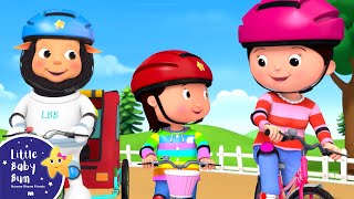 Learn to Ride a Bike Song! | Little Baby Bum - New Nursery Rhymes for Kids