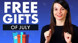 FREE English Gifts of July 2022