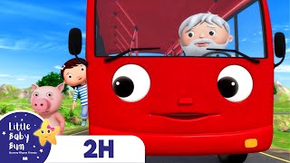 Bus Go Round and Round the Hills | Baby Song Mix - Little Baby Bum Nursery Rhymes