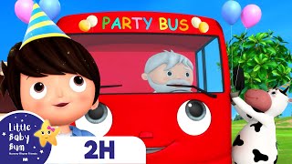 Party Wheels on the Bus! Beep Beep! | Baby Song Mix - Little Baby Bum Nursery Rhymes