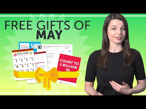 FREE English Gifts of May2019