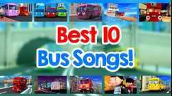 Best Bus Songs! ?? 10 Little Buses | Wheels On The Bus | Little Baby Bum