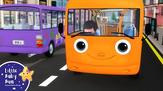 Color Buses Go Round! | Little Baby Bum - Nursery Rhymes for Kids | Baby Song 123