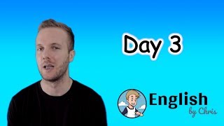 ★Day 3 》ภาษาอังกฤษ 365 วัน โดย English by Chris