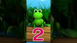 ? Learn to Count! 5 Little Speckled Frogs ? #LBB #Frog #Counting