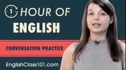 1 Hour of English Conversation Practice - Improve Speaking Skills