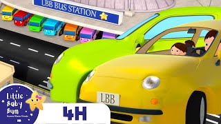 Driving In My Car Song | Four Hours of Little Baby Bum Nursery Rhymes and Songs