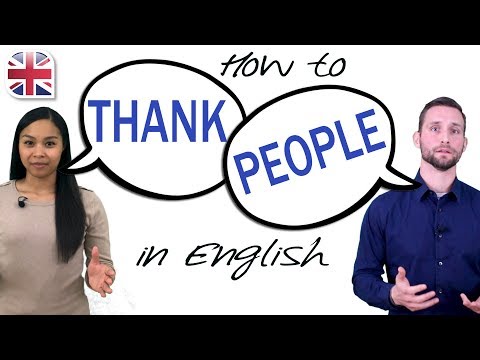 How to Thank People in English - Spoken English Lesson