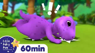 Ten Little Dinosaurs! +More Nursery Rhymes and Kids Songs | Little Baby Bum