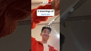 3 meanings of ‘turn on’ #shorts #english #englishteacher